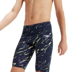 Speedo Fastskin Junior Endurance+ High Waisted Jammer - True Navy/ Miami Lilac/ Spritz -Speedo Store tumbnail de6180cb 0c49 496d 9952 484ae16a06c1