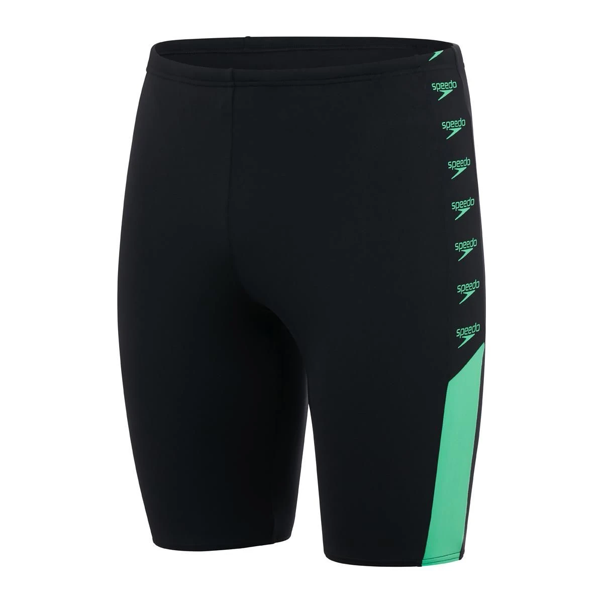 Speedo Boom Logo Splice Jammer - Black/ Fake Green 6 Speedo Boom Logo Splice Jammer - Black/ Fake Green - Image 4