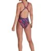 Speedo Allover Recordbreaker Swimsuit - USA Charcoal/ Ultraviolet/ Phoenix Red -Speedo Store tumbnail e15dcb05 e11e 44b2 9500 2f4cbf11ca2a