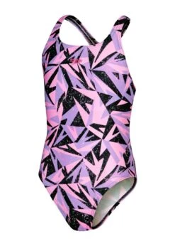 Speedo Girl's HyperBoom Allover Medalist Swimsuit - True Navy/ Miami Lilac/ Taffy Pink -Speedo Store tumbnail e297f546 ea5f 4b74 8929 6d17788f2897