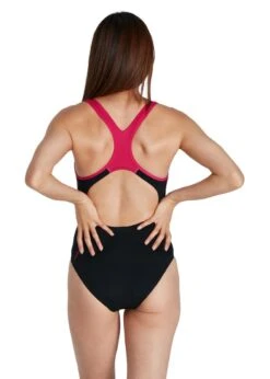 Speedo Plastisol Laneback Swimsuit - Black/ Magenta 10 Speedo Plastisol Laneback Swimsuit - Black/ Magenta -Speedo Store tumbnail e5ee8201 ddb2 4e39 ad90 3fabb3e2ac8f