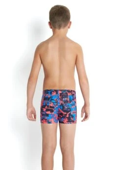 Speedo Boys Allover Aqua Shorts Blue/Red -Speedo Store tumbnail e942f007 6bca 4afc 8059 c0577df4f8a5