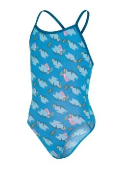 Speedo Girl's Flipper Phone Allover Vback Swimsuit - Pool/ Adriatic/ Teal/ Yellow 9 Speedo Girl's Flipper Phone Allover Vback Swimsuit - Pool/ Adriatic/ Teal/ Yellow -Speedo Store tumbnail e99e093a d794 4741 81e7 a901c8a6442b