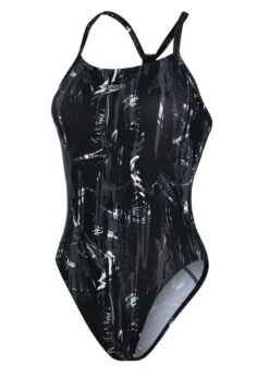 Speedo Allover Rippleback Swimsuit - Black/ USA Charcoal/ White 14 Speedo Allover Rippleback Swimsuit - Black/ USA Charcoal/ White -Speedo Store tumbnail ef93c26c 1c1e 45d0 9e91 e871c144c42f