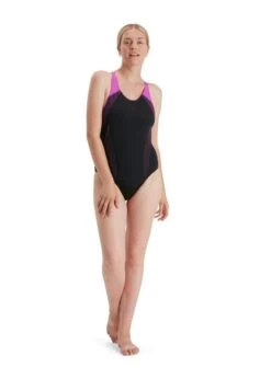 Speedo Plastisol Laneback Swimsuit - Black/ Neon Orchid 24 Speedo Plastisol Laneback Swimsuit - Black/ Neon Orchid -Speedo Store tumbnail efc18530 aaa0 4d03 946e bc5f45ea4073