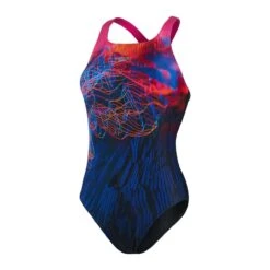 Speedo Placement Digital Medalist Swimsuit - Black/ Pink/ Blue/ Salso -Speedo Store tumbnail f000a999 7d55 4cbd bc2c 8f2b5e249250