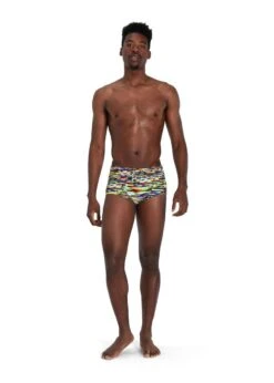 Speedo Digi Interference 17cm Training Brief - Yellow/ Red/ Magenta/ Adriatic/ Flame -Speedo Store tumbnail f669e9c4 c4c9 4e9c a57a 74d32fc18de8