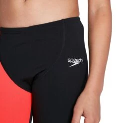 Speedo Boy's Fastskin Junior Endurance+ High Waisted Jammer - Black/ Phoenix Red/ Oxid Grey -Speedo Store tumbnail f840fa81 351d 41b0 bf54 522782b0b07f