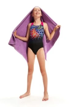 Speedo Girl's Digital Placement Splashback Swimsuit - Black/ Punchy Pink/ Blue Flame/ Bright Yellow -Speedo Store tumbnail ff42ec5d 6e25 4129 90b5 d125796cbdef