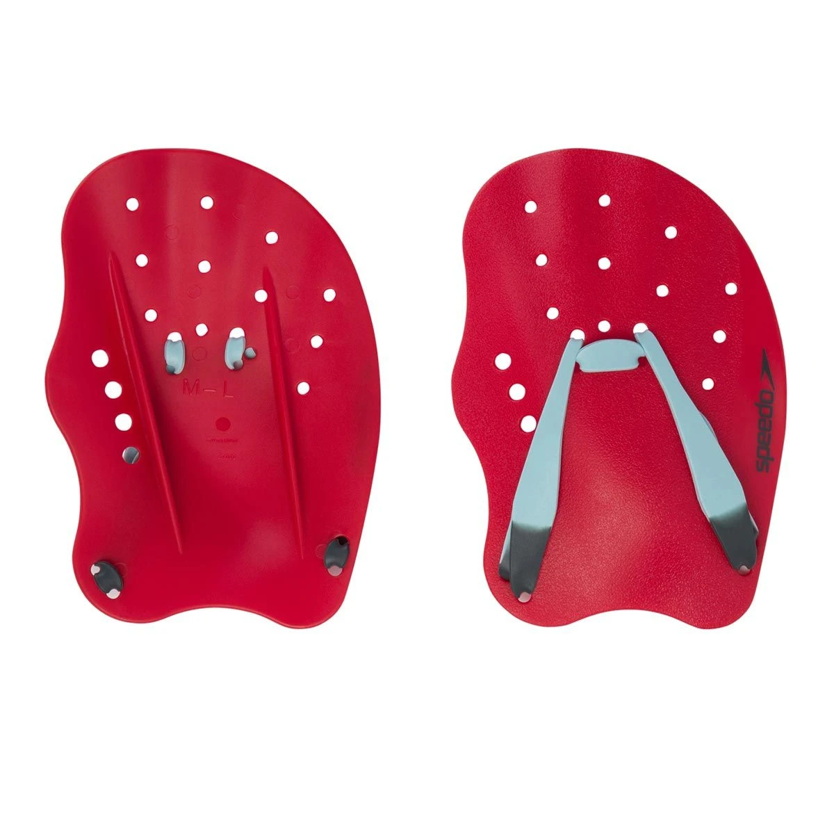 Speedo Tech Paddle - Lava Red / Grey 3 Speedo Tech Paddle - Lava Red / Grey