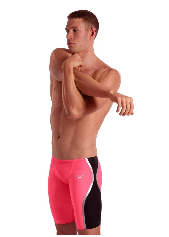 Speedo Fastskin LZR Pure Intent High Waist Jammer - Phoenix Red 4 Speedo Fastskin LZR Pure Intent High Waist Jammer - Phoenix Red - Image 2