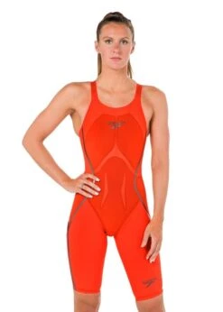 Speedo LZR Racer X Closedback Kneeskin - Orange / Black