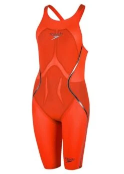 Speedo LZR Racer X Closedback Kneeskin - Orange / Black -Speedo Store x cb 6